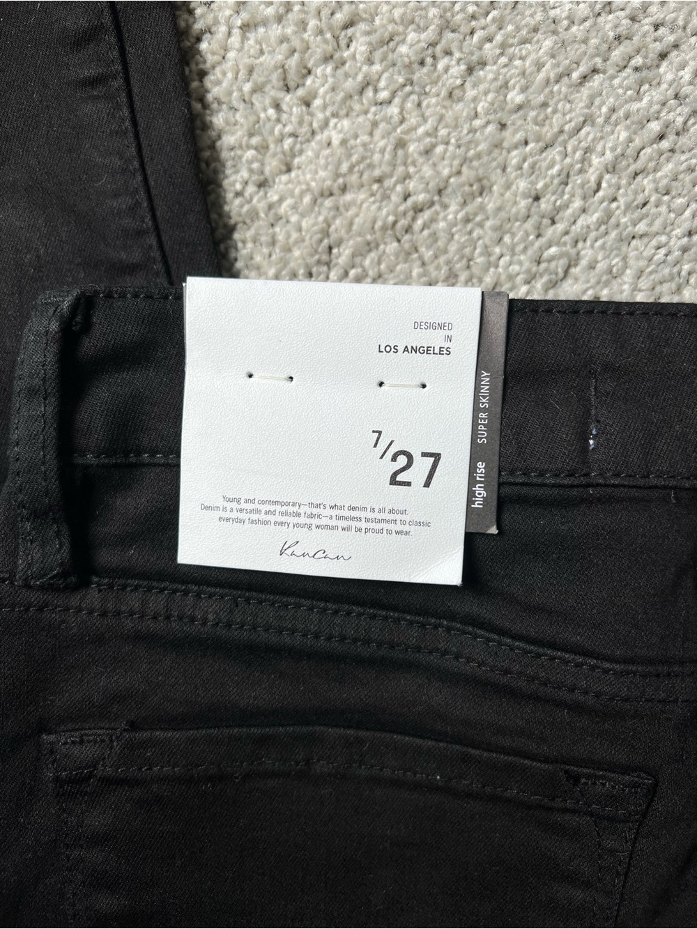 High Rise Skinny Jeans - Picture 4 of 4